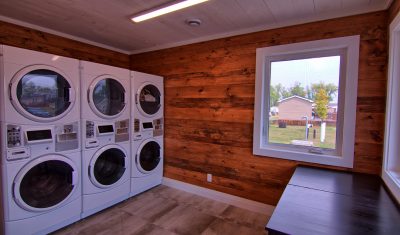 Onsite laundry facilities for your convenience.