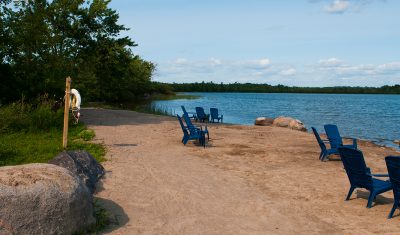 What's more enjoyful than a nice refreshing dip in the Lake while at the cottage!