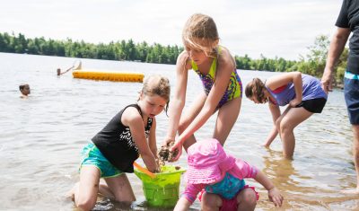 A prestine, sandy combed beach offers you and the kids plenty of fun in the sun!