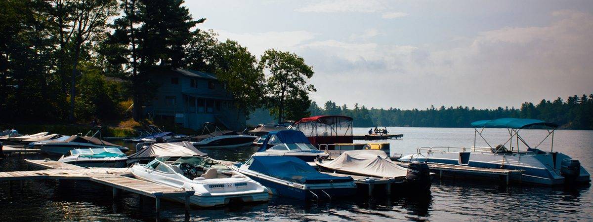 Don't forget the boat! Lantern Bay Resort is situated on the trent severn waterway which is perfect for fishing, boating, tubing and more!