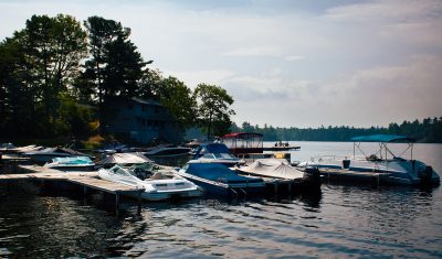 Don't forget the boat! Lantern Bay Resort is situated on the trent severn waterway which is perfect for fishing, boating, tubing and more!