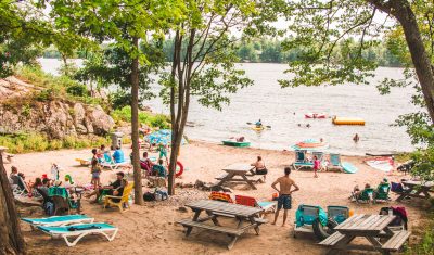 Enjoy a picnic, splash around in the water or take a long walk on the sandy beach