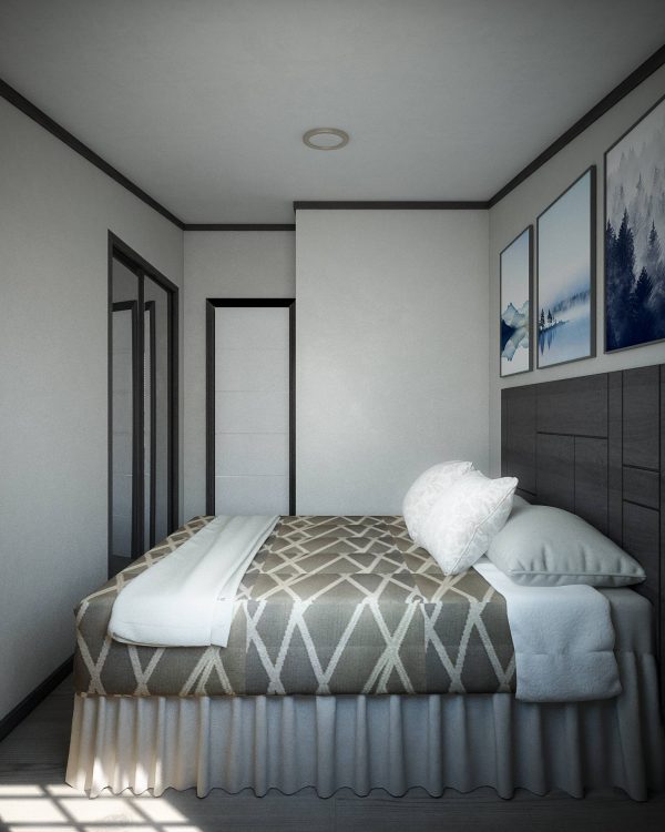 Interior Rendering of Bedroom