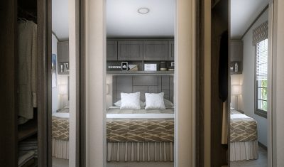 Interior Rendering of Walk-In Closets