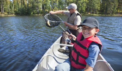 Golden Beach Resort - Fishing on Rice Lake in the Kawarthas