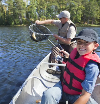 Golden Beach Resort - Fishing on Rice Lake in the Kawarthas