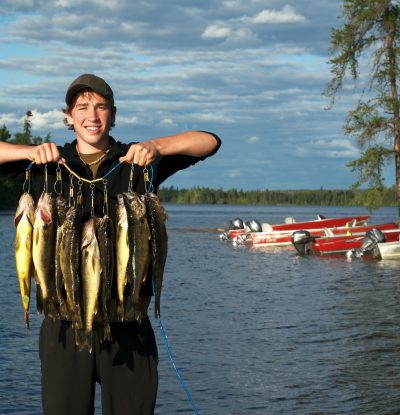 Golden Beach Resort - Fishing on Rice Lake in the Kawarthas