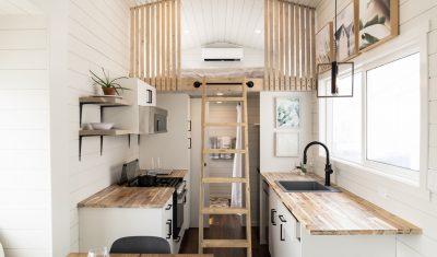 Introducing The Ruby Tiny Resort Cottage | Modern finishes, clean lines and airy layout