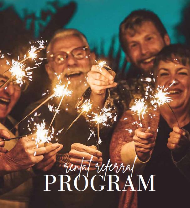 Rental Referral Guest Program for Great Blue Resort Owners!